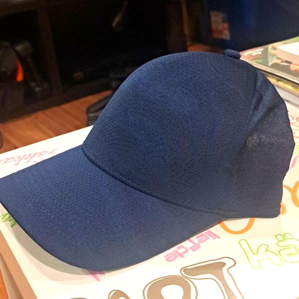 Zyia Active Navy Blue Mesh Hat Unisex One Size